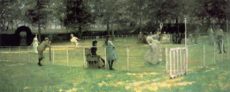 John Lavery THe Tennis Party china oil painting image